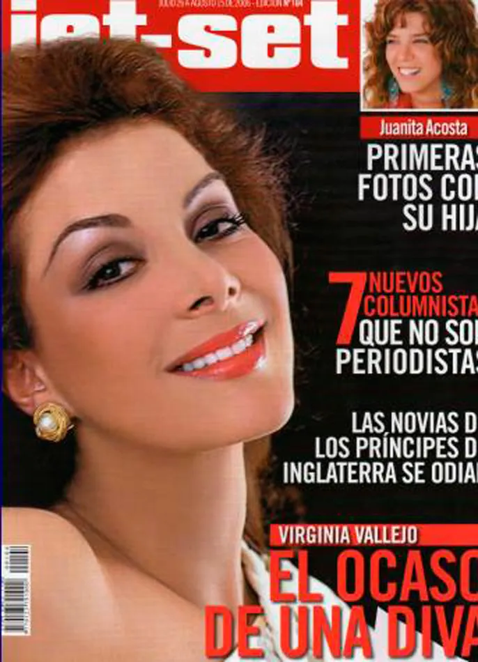 Virginia Vallejo Portadas de Revista